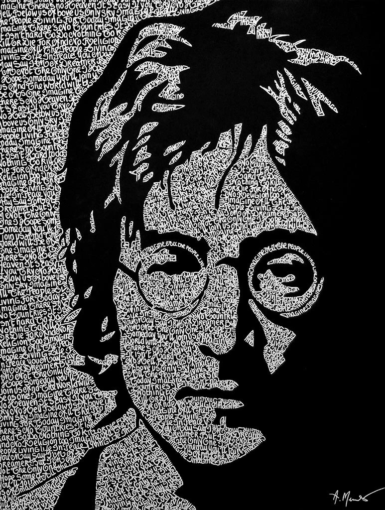 John Lennon-noir